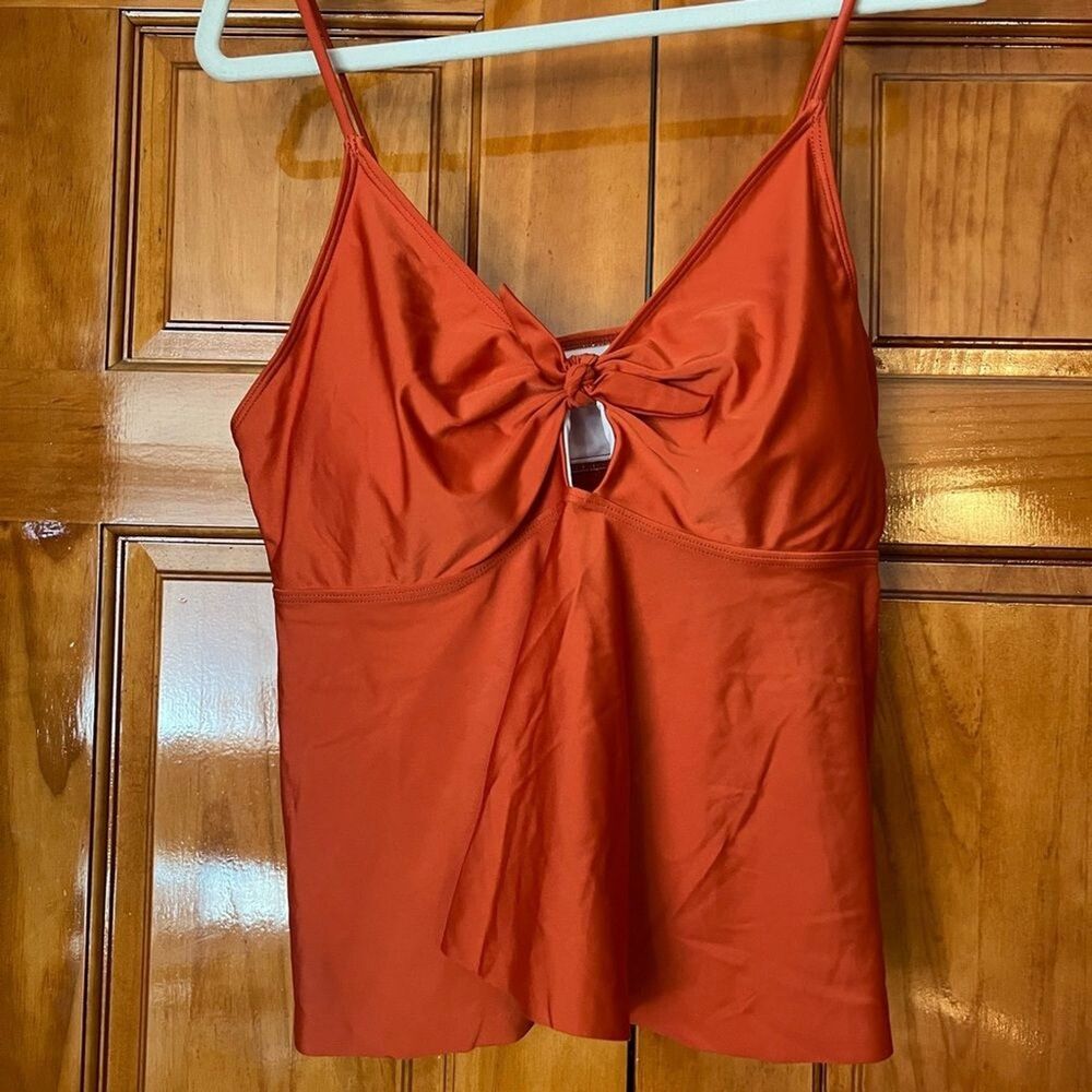 Stylish Orange Swim Top
